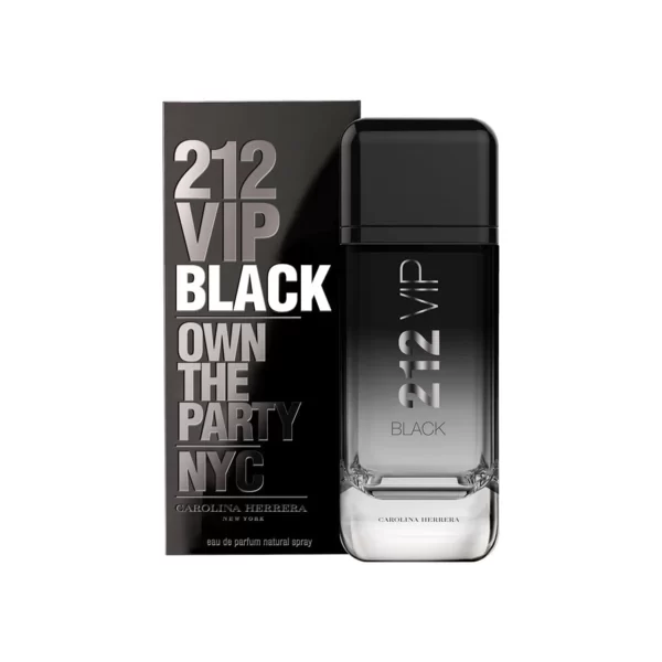 PERFUME MASCULINO CAROLINA HERRERA 212 VIP BLACK EAU DE PARFUM - Image 2
