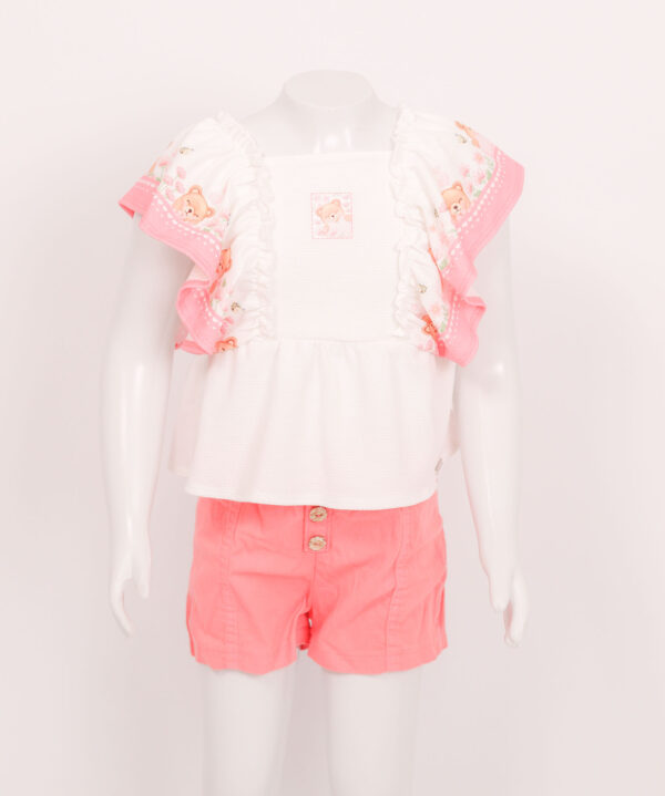 Conjunto Infantil Feminino Bata Regata e Short INFANTI