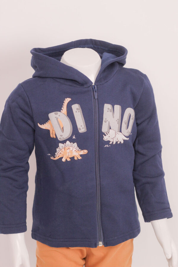 Conjunto Infantil Masculino Jaqueta e Calça Jogger Moletom Brandili - Image 2