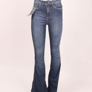 Calça Jeans Feminina com Elastano Lunender