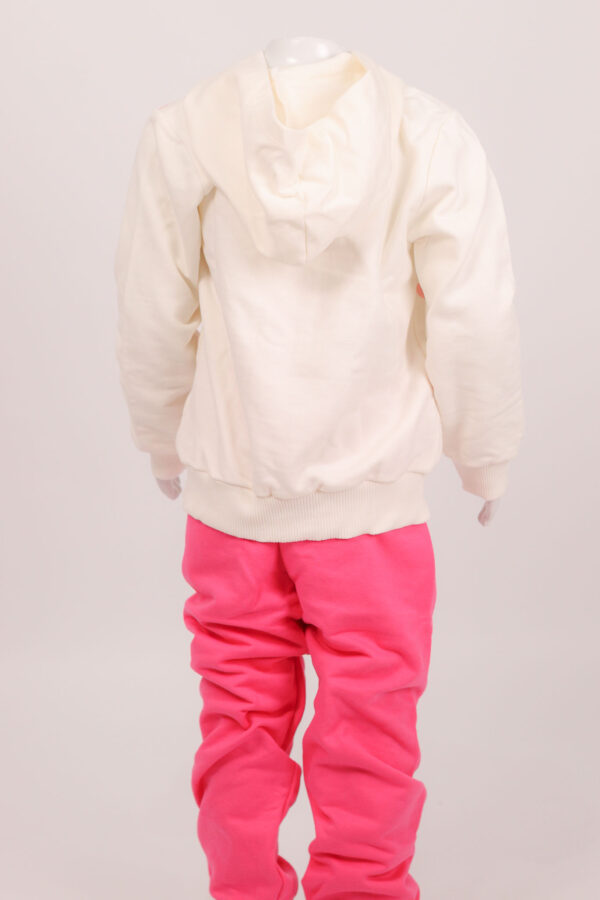 Conjunto infantil feminino jaqueta com capuz e calça Rovite - Image 4