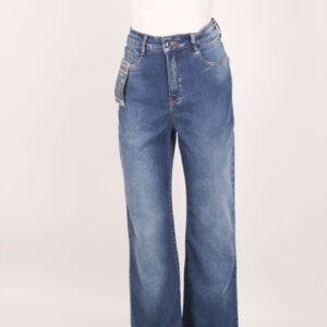 Calça Jeans com Elastano Lunender