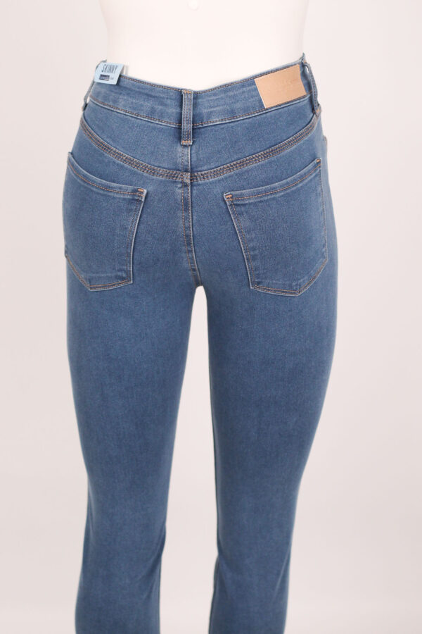 Calça feminina jeans com elastano Lunender - Image 2